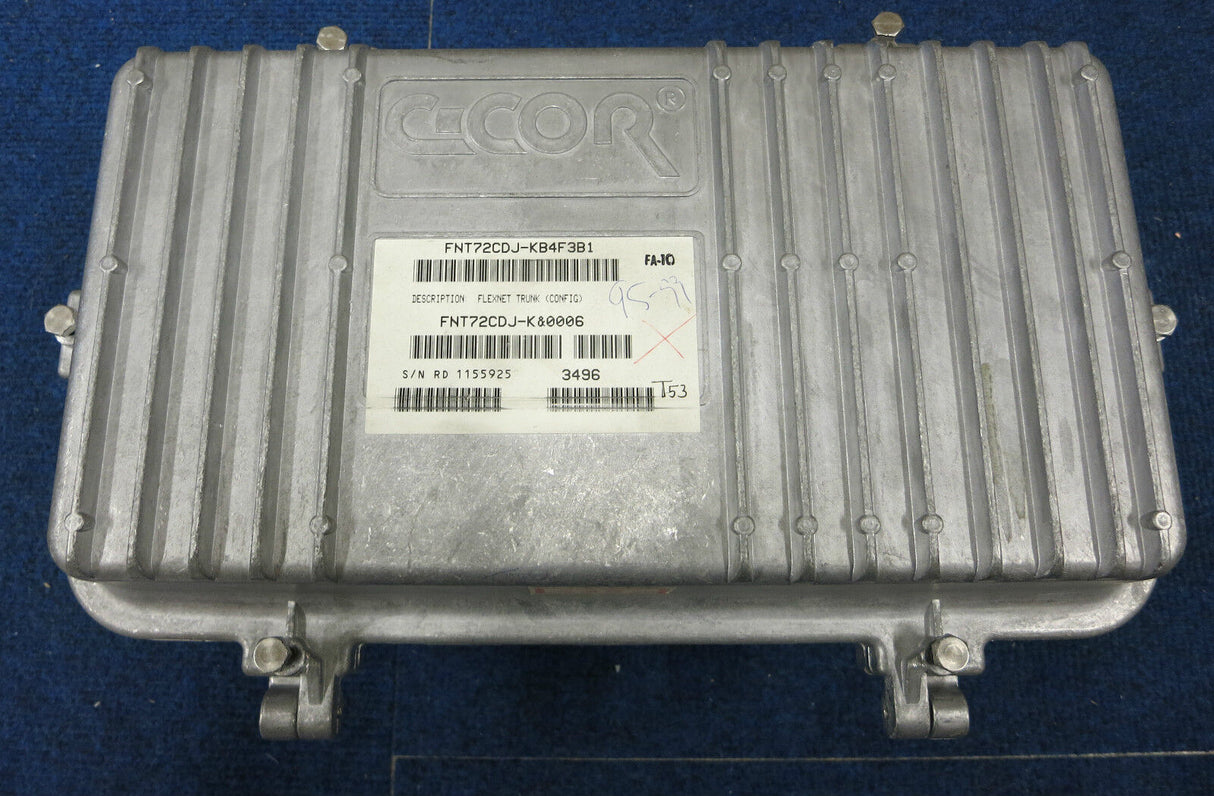 C-Cor Electronics FNT72CDJ 439.25 MHz Trunk Quadrant Amplifier Node