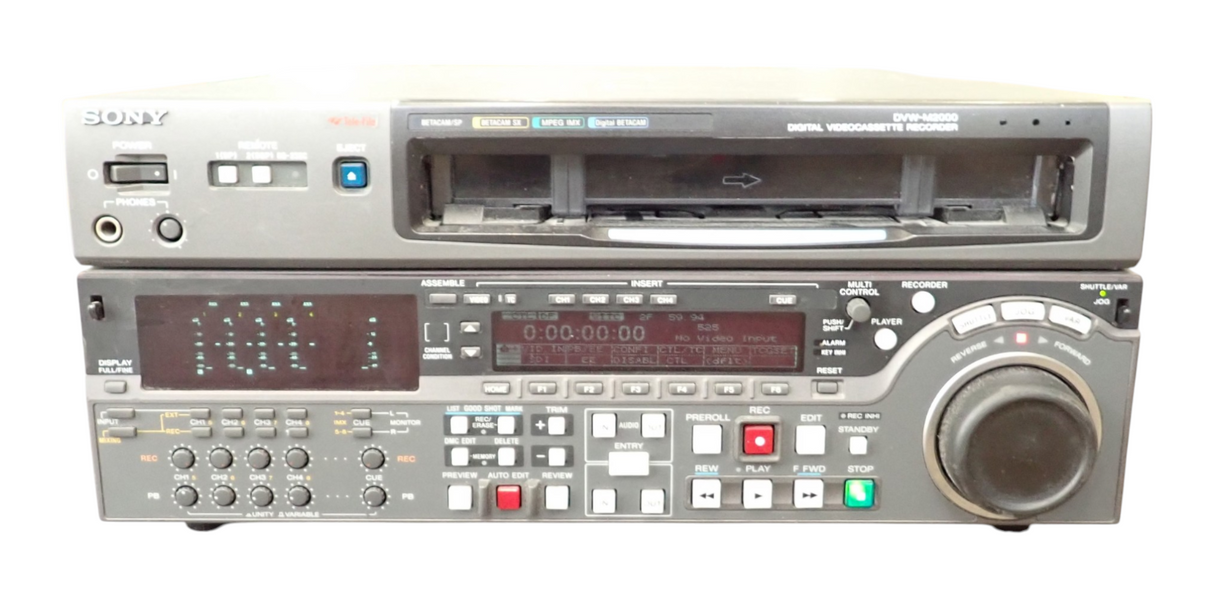 Sony DVWM2000 Digital Betacam Videocassette Recorder / Player SP SX IMX1