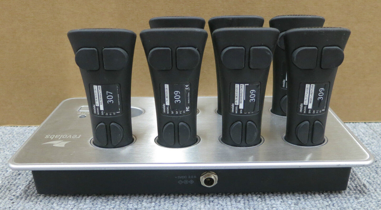 7 x Revolabs Solo Executive Wireless Microphones With Charger 03-EXECHGEU-STD-11
