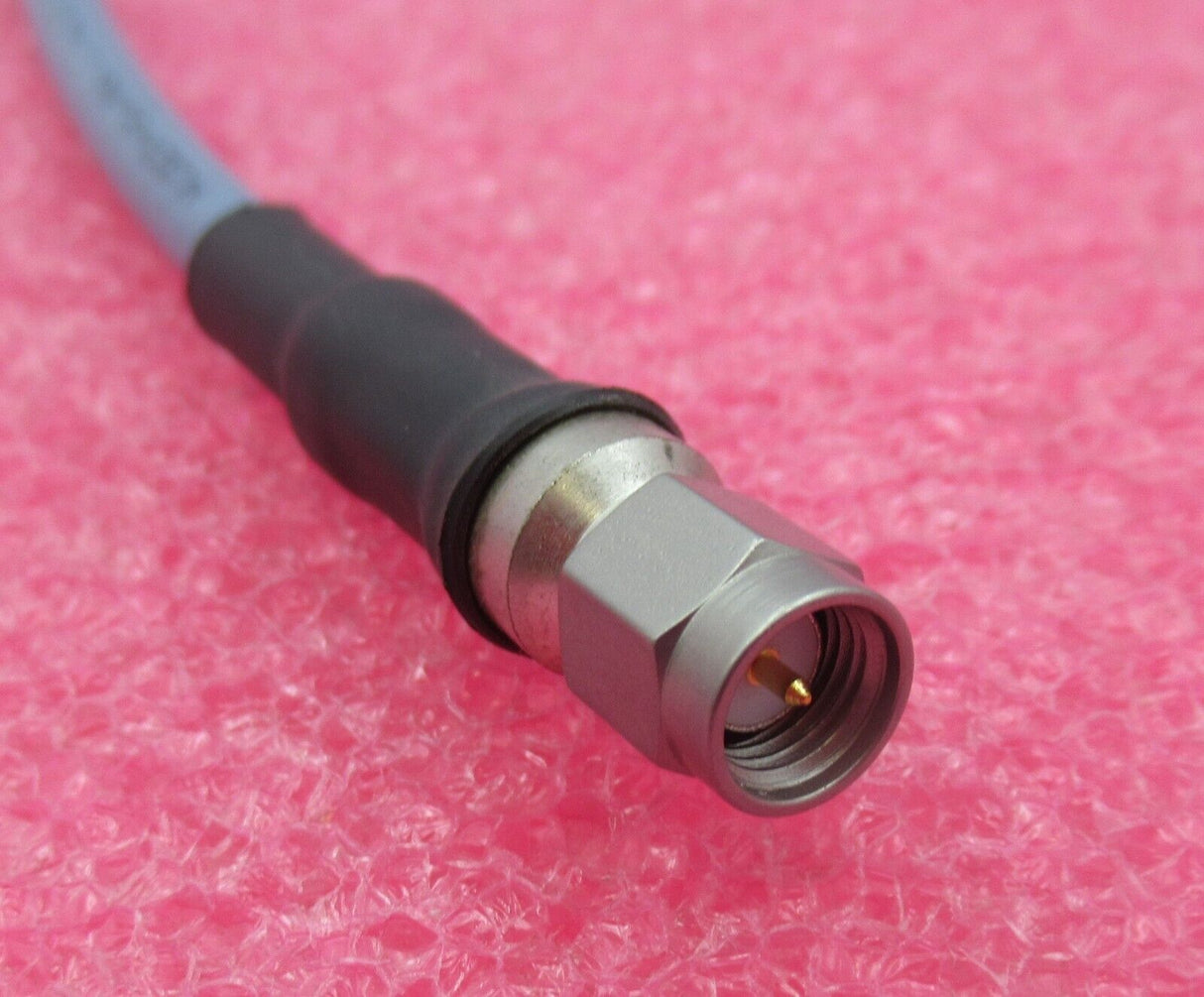 Huber & Suhner 30-09530-10/A SMA Male to N Male Right Angle 50CM Coaxial RF Cable