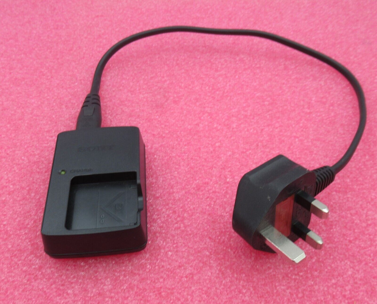 Sony Genuine Battery Charger Power Supply and Mains Power Cable - BC-CSN
