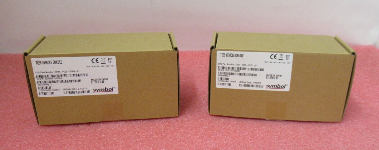 2 x New Symbol CRD-TC55-VCD1-01 TC55 Mobile Barcode Terminal Vehicle Cradle