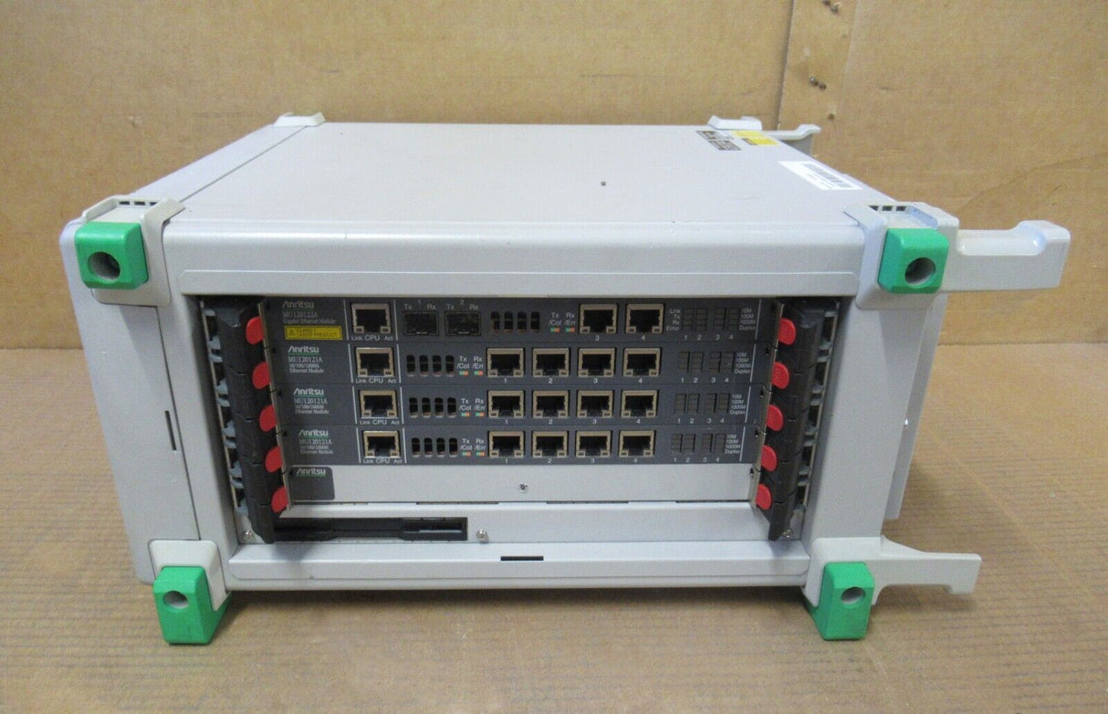 Anritsu Data Quality Analyzer MD1230B 3 x MU120121A 1 x MU120122A Modules
