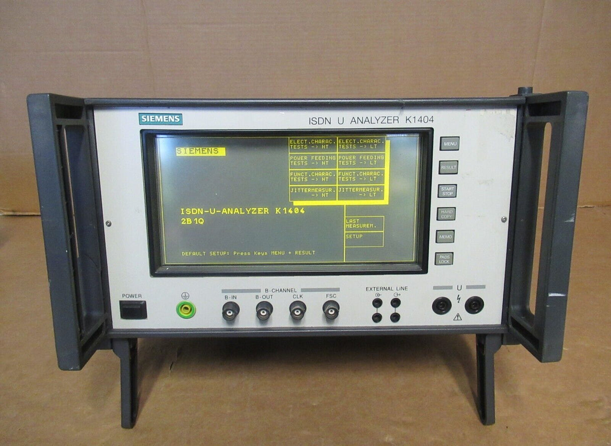 Siemens ISDN U Analyzer K1404 Compact Measuring Device