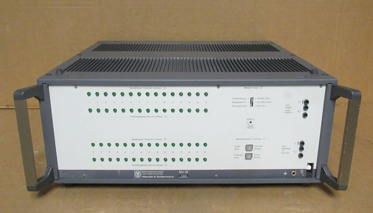 Wandel & Goltermann Testpunktwähler MU-30