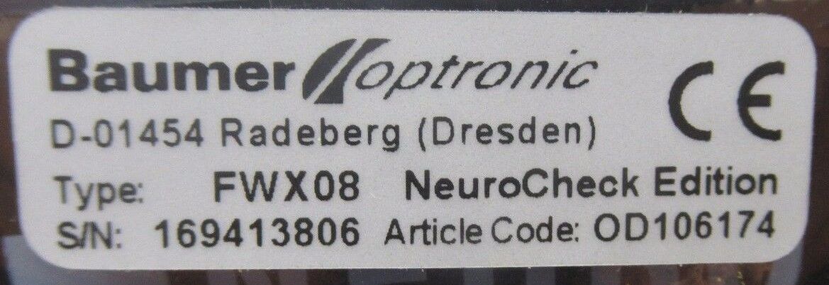 NEW Baumer Optronic FireWire Neurocheck Edition FWX08 Industrial Vision Camera