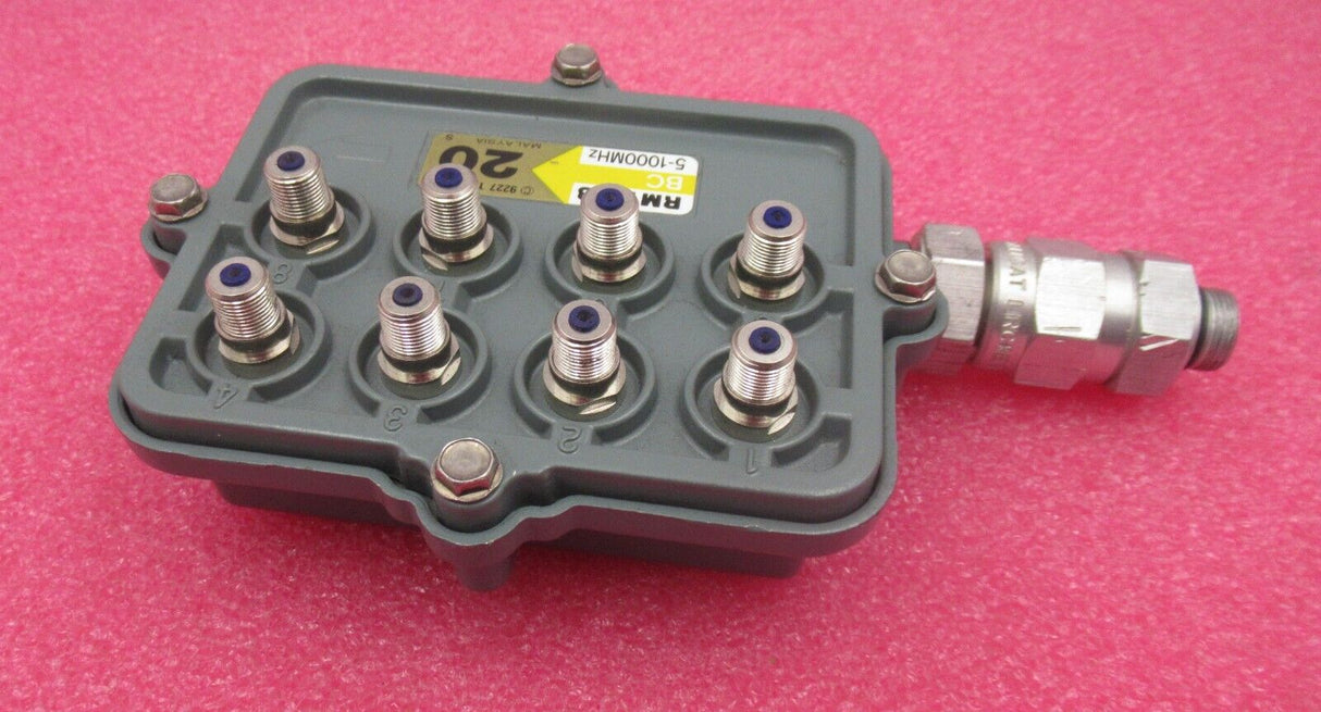 Regal Hardline RMT108 8-Port & RMT102 2-Port 5-1000 MHz Multi Cable Tap
