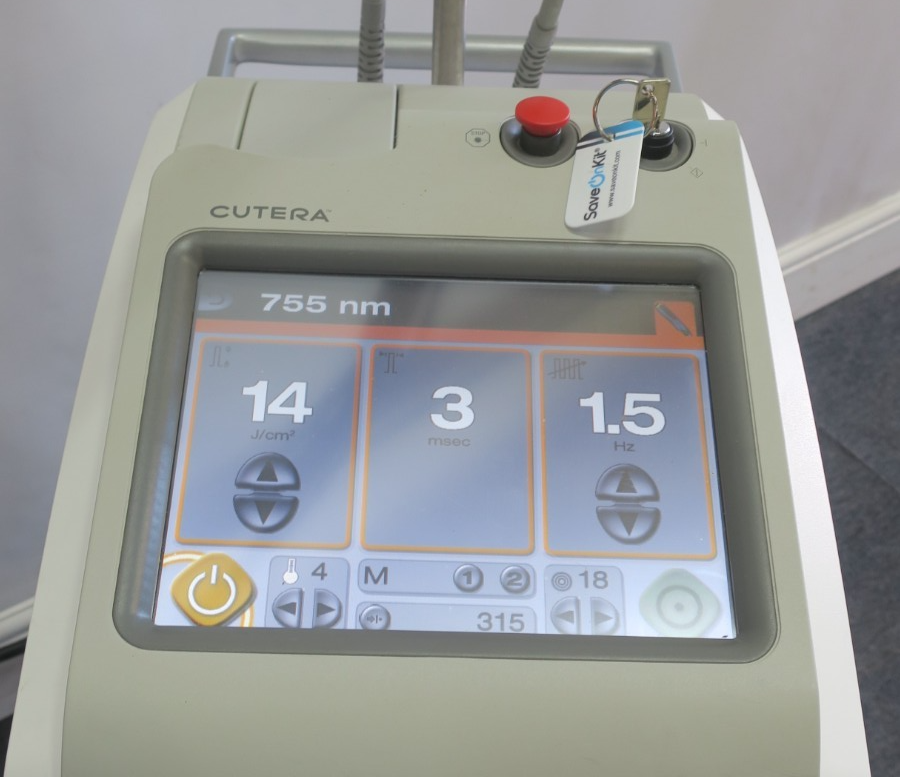 Cutera Excel HR Alexandrite 755 nm Nd:YAG 1064nm Laser Hair Removal Skin Machine6