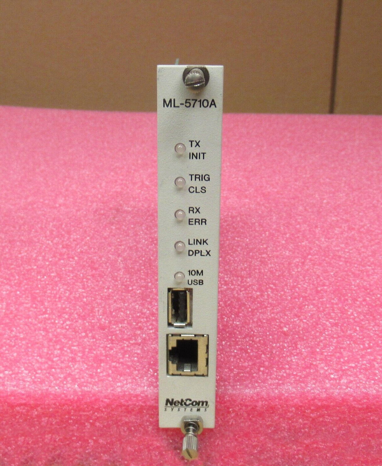 Spirent Netcom ML-5710A 10Base-T Ethernet/USB 2-Port-Modul