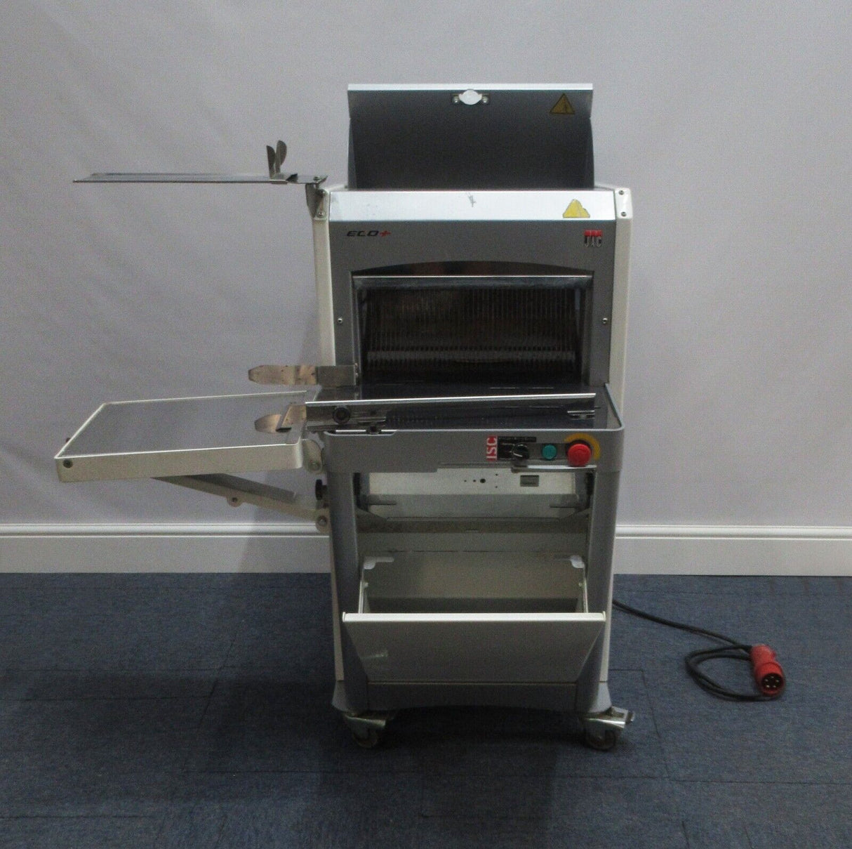 JAC Eco+ 450 Freestanding 10mm Automatic Bakery Bread Loaf Slicer 3-Phase 400V