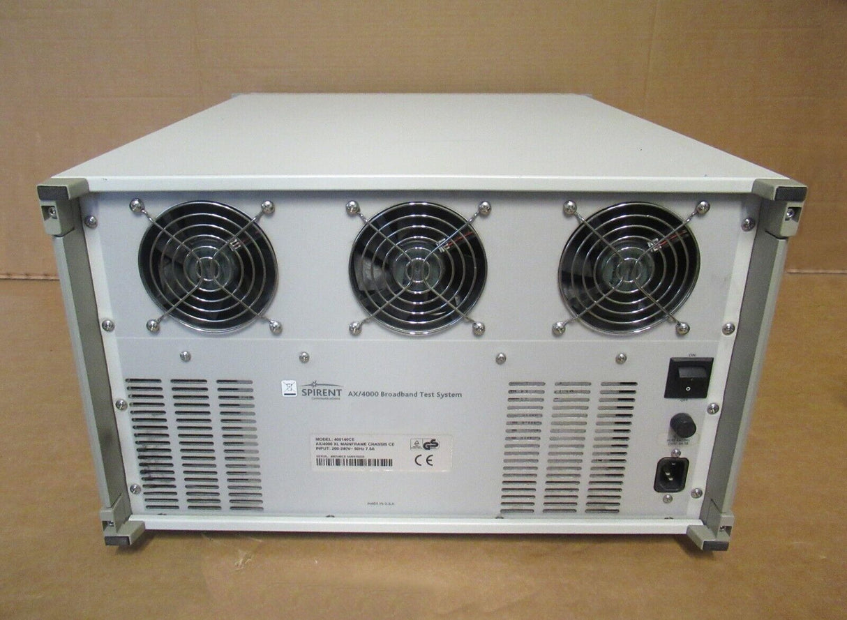 Système de test à large bande Spirent AX/4000 - 400140CE