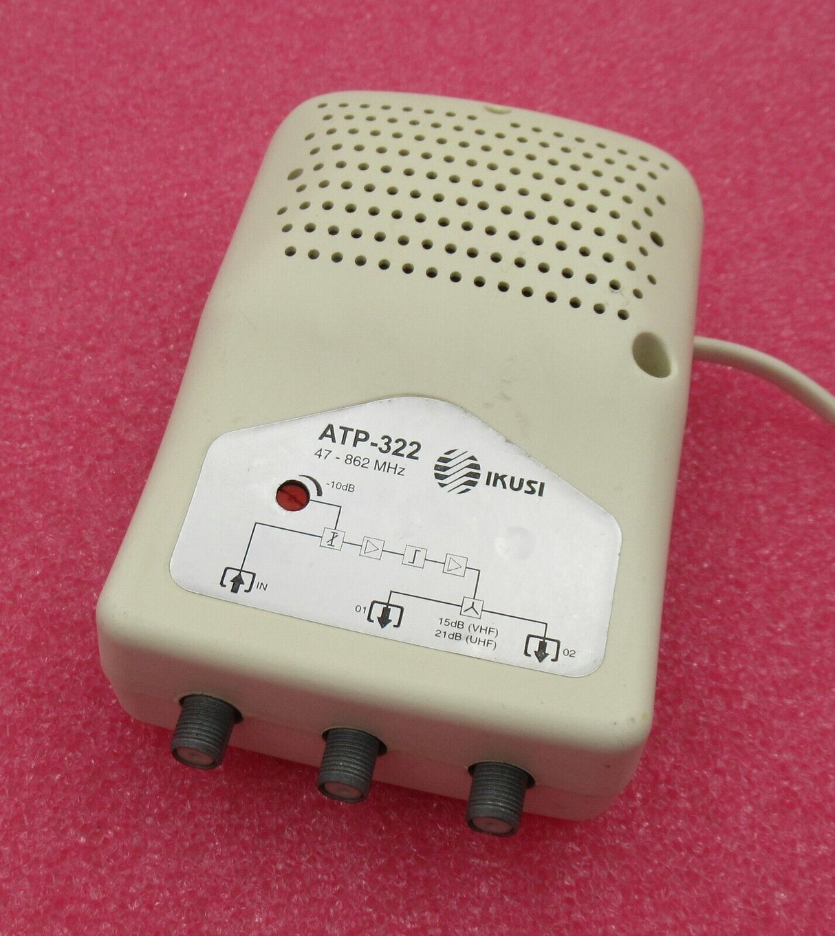 IKUSI ATP-322 Interior Housing Amplifier 1 Output For DTT and Satellite