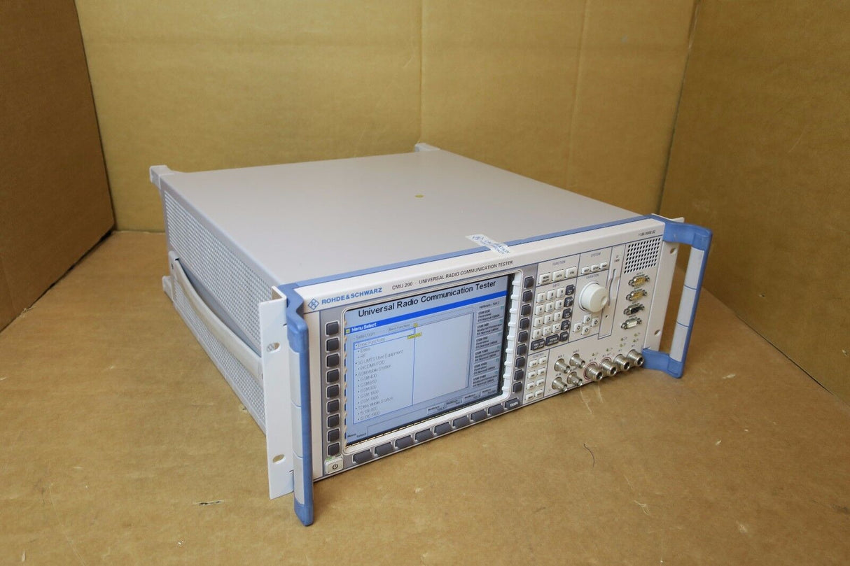 Rohde & Schwarz CMU 200 Universal Radio Communication Tester 1100.0008.02 R&S