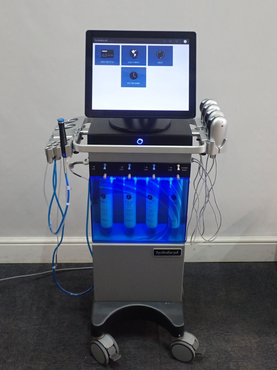 HydraFacial MD Elite Lymphatic Drainage Pore Vacuum 4xWireless LED Light Therapy2