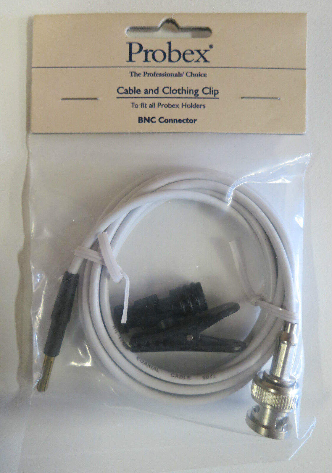 Joblot Probex needleholder non switched BNC connectors & Cable BNC with clips