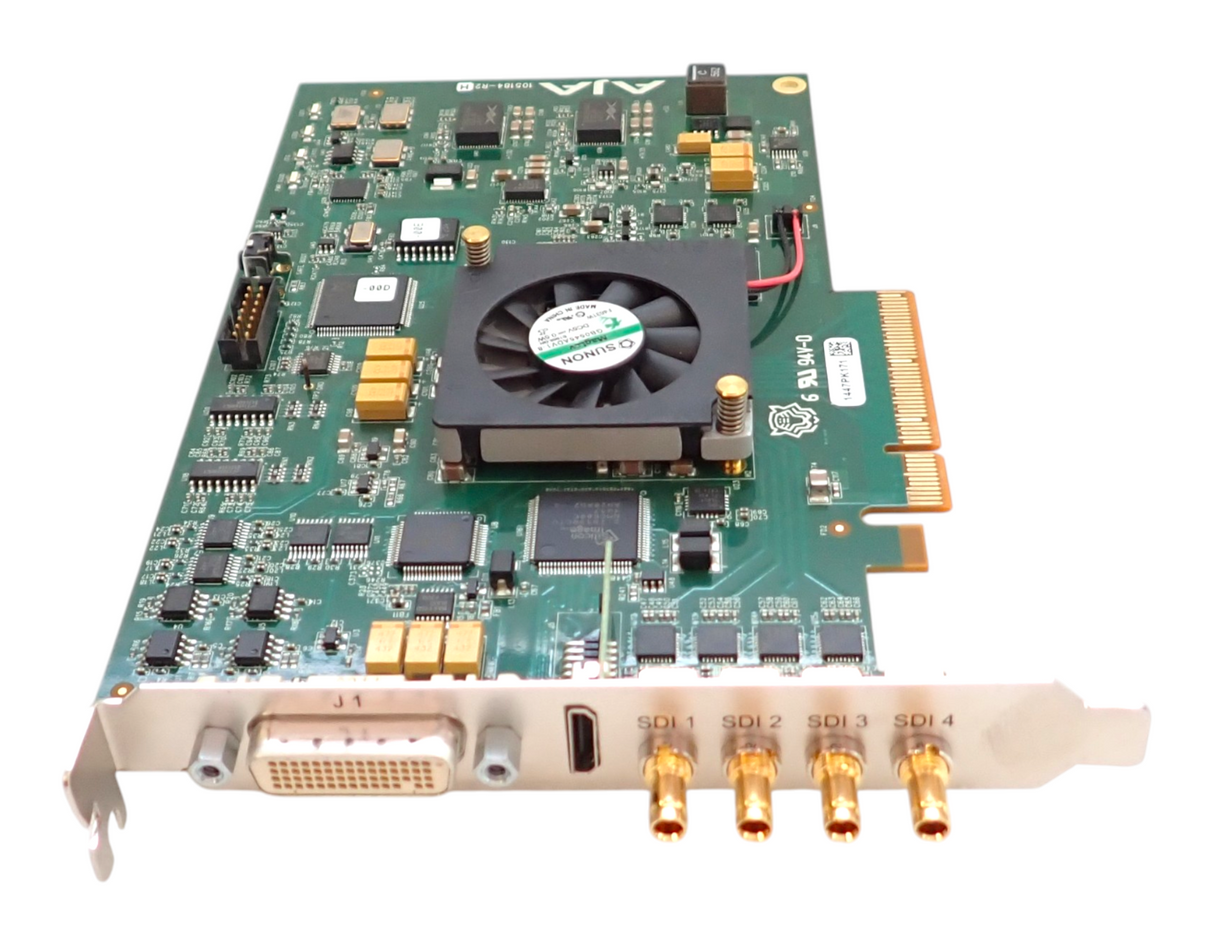 AJA KONA 4 R0 S01 4K/2K/3G/Dual Link/HD/SD 10 Bit PCIE Card with HDMI Output2