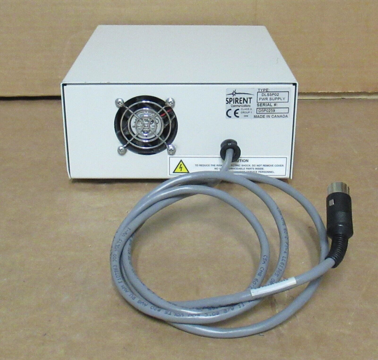 Spirent DLS 5404 Dual ADSL2++ Noise Injection Unit + DLS5P02 Power Supply