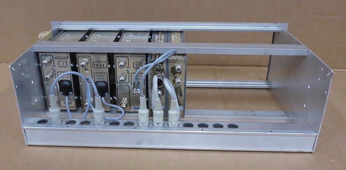 Arcodan 5 x Modules & Chassis For Mount In 19" IF TV Modulator FM Up Converter