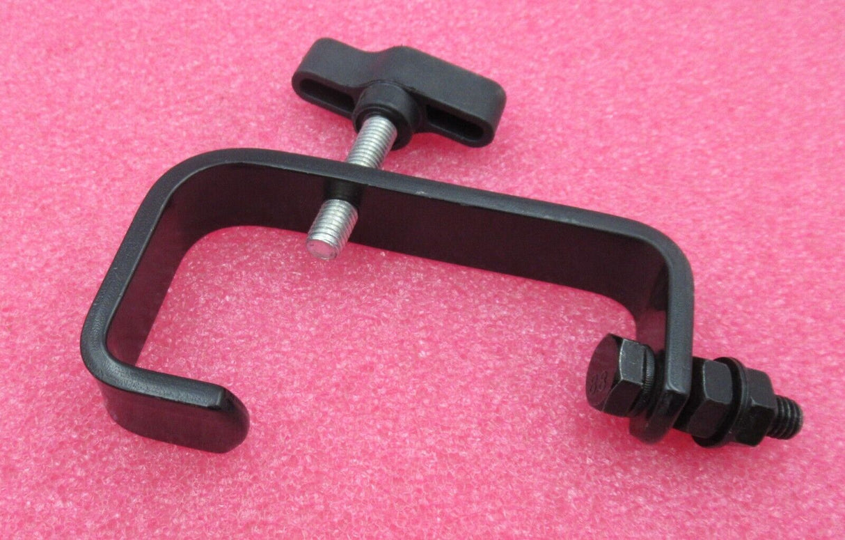 3 x Pulse PLS00553 50mm Black Truss/Lighting Bars Powder Coated Hook Clamp