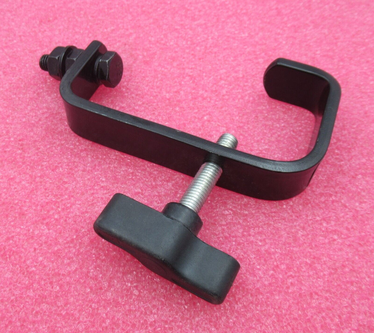 3 x Pulse PLS00553 50mm Black Truss/Lighting Bars Powder Coated Hook Clamp