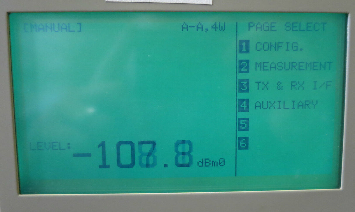 Anritsu MS371A MS371A1 PCM Analog Digital Channel Analyser ITU-T Measuring