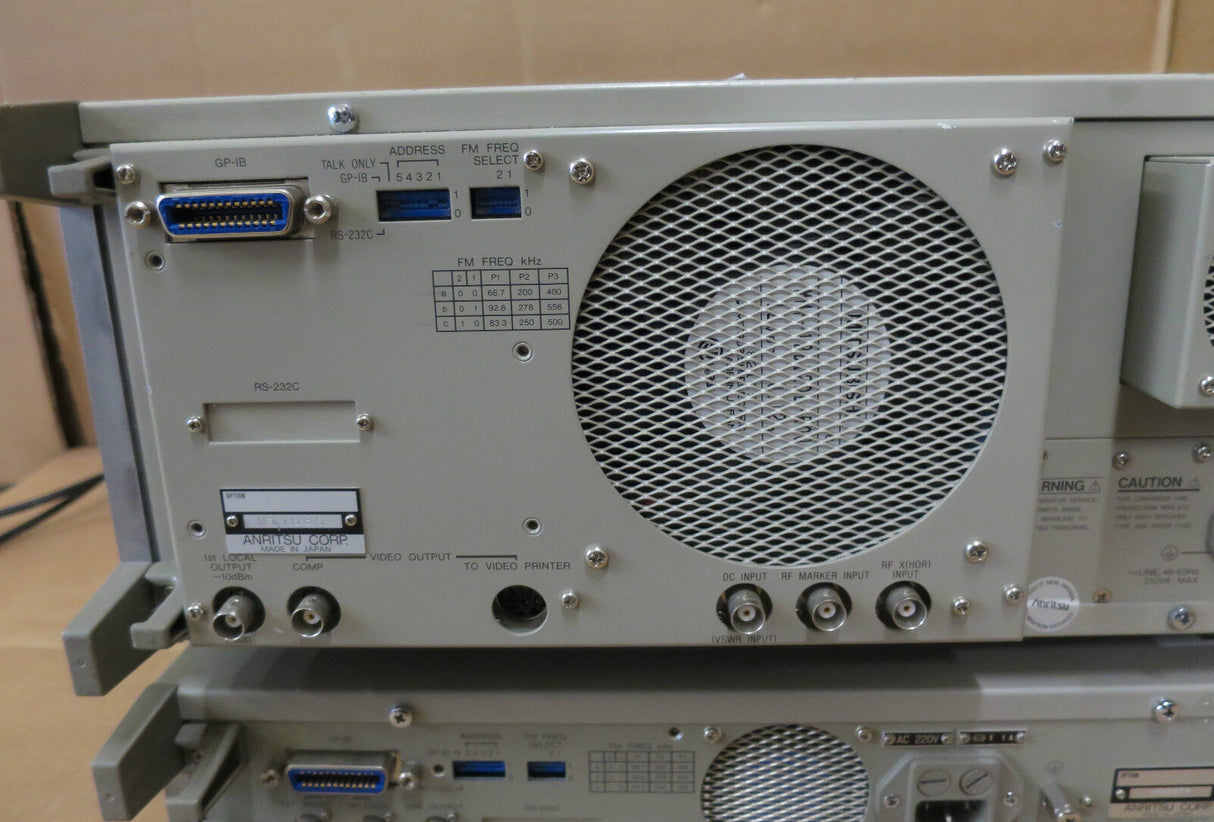 Anritsu ME4510B Digital Microwave Systems Analyser 70MHz & 140MHz IF Bands Test