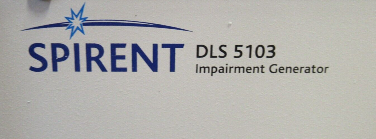 Spirent DLS-5103 Impairment Generator ADSL HDSL ISDN Test Generator GPIB