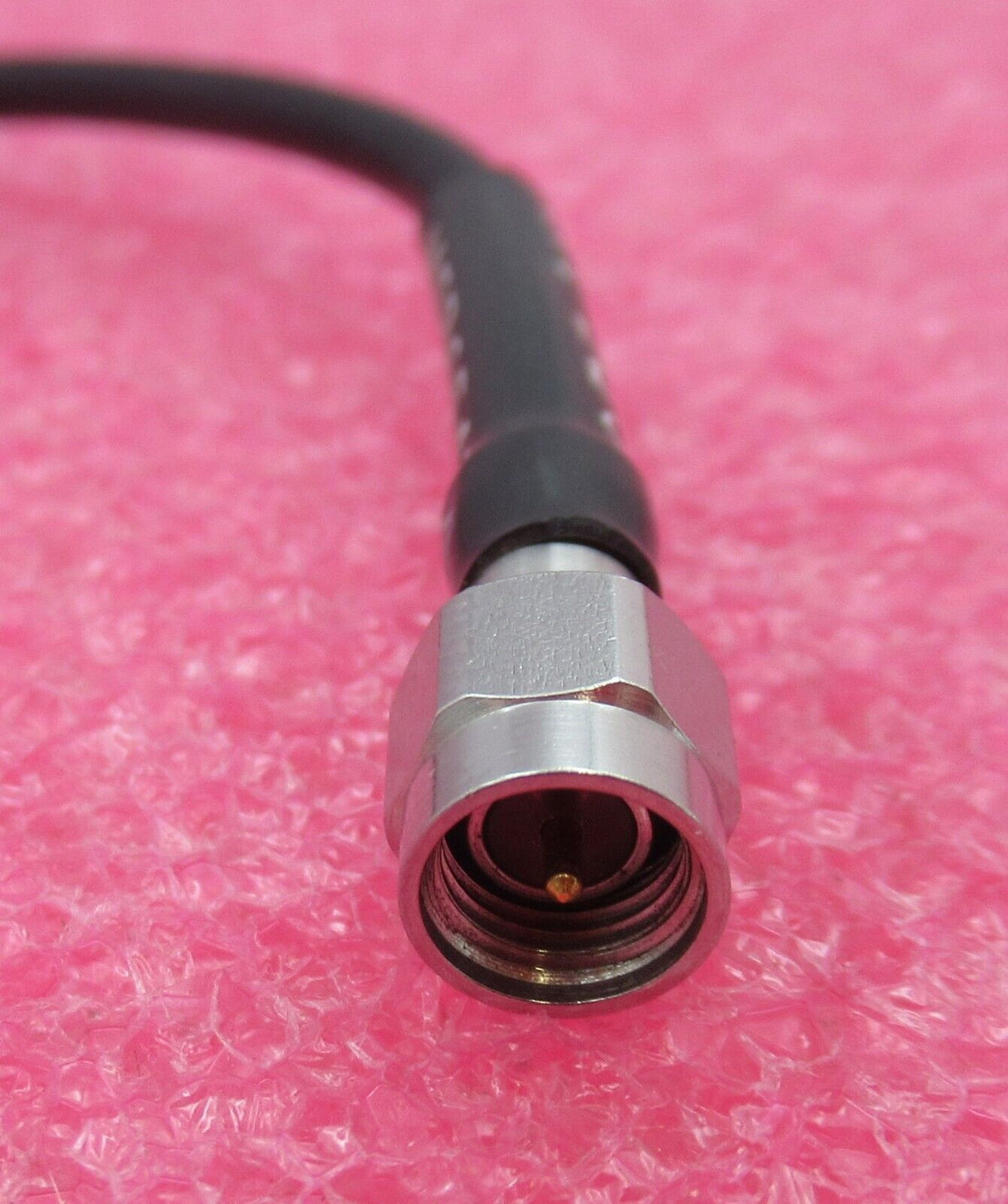 SMA Plug Male Straight To SMA Plug Male Straight 260mm Black Coaxial RF Cable