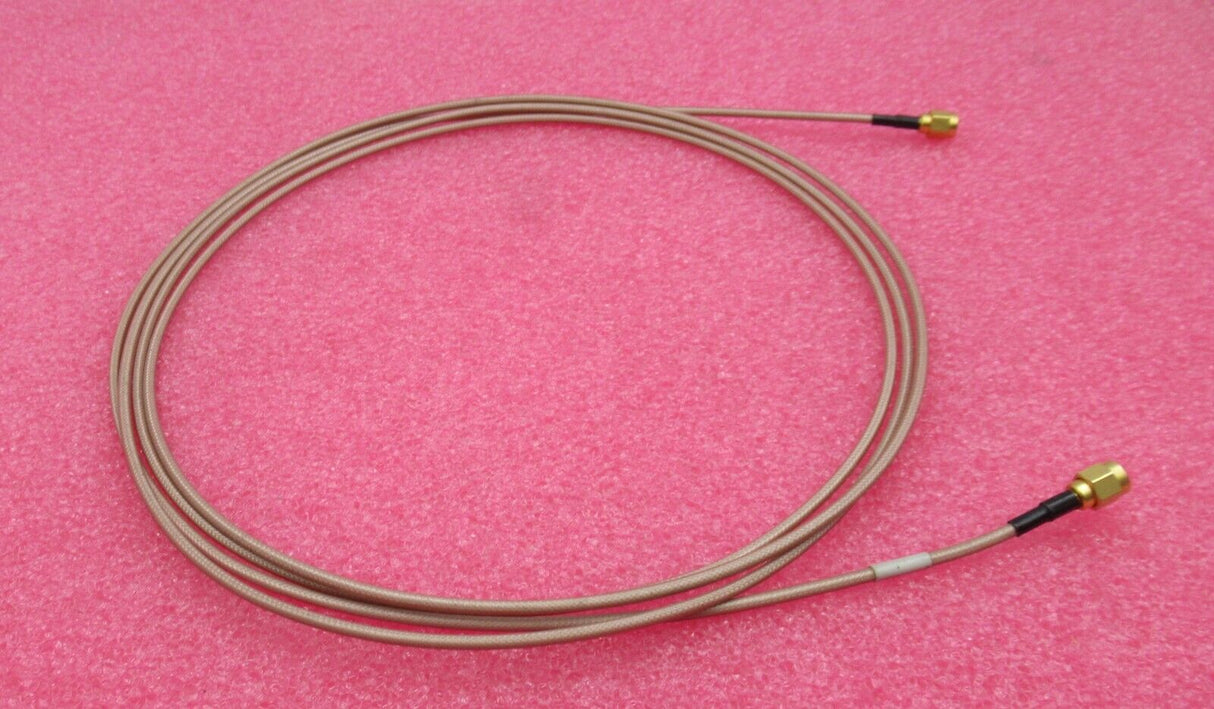 Straight SMA Plug Male To Straight SMA Plug Male 2.5M Brown Coaxial RF Cable