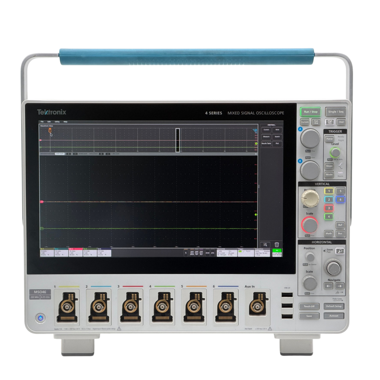 Tektronix MSO46 4 Series 200MHz 6.25GS/s 6 Channel Mixed Signal Oscilloscope1