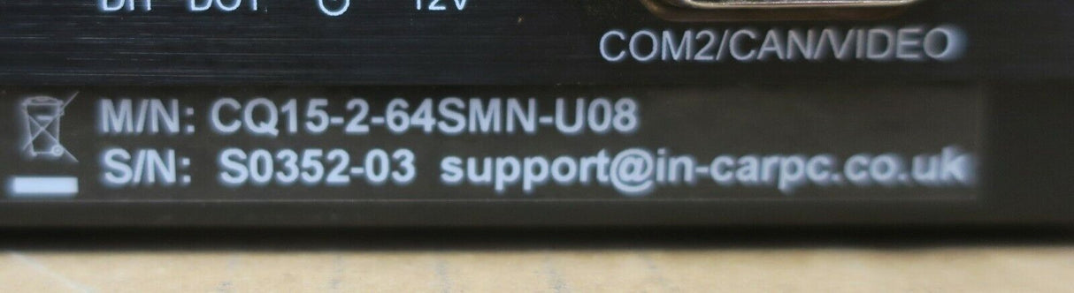 Lot of 6x ExacTrack In-CarPC CQ15 Car Vehicle PC Tracker CQ15-2-64SMN-U08