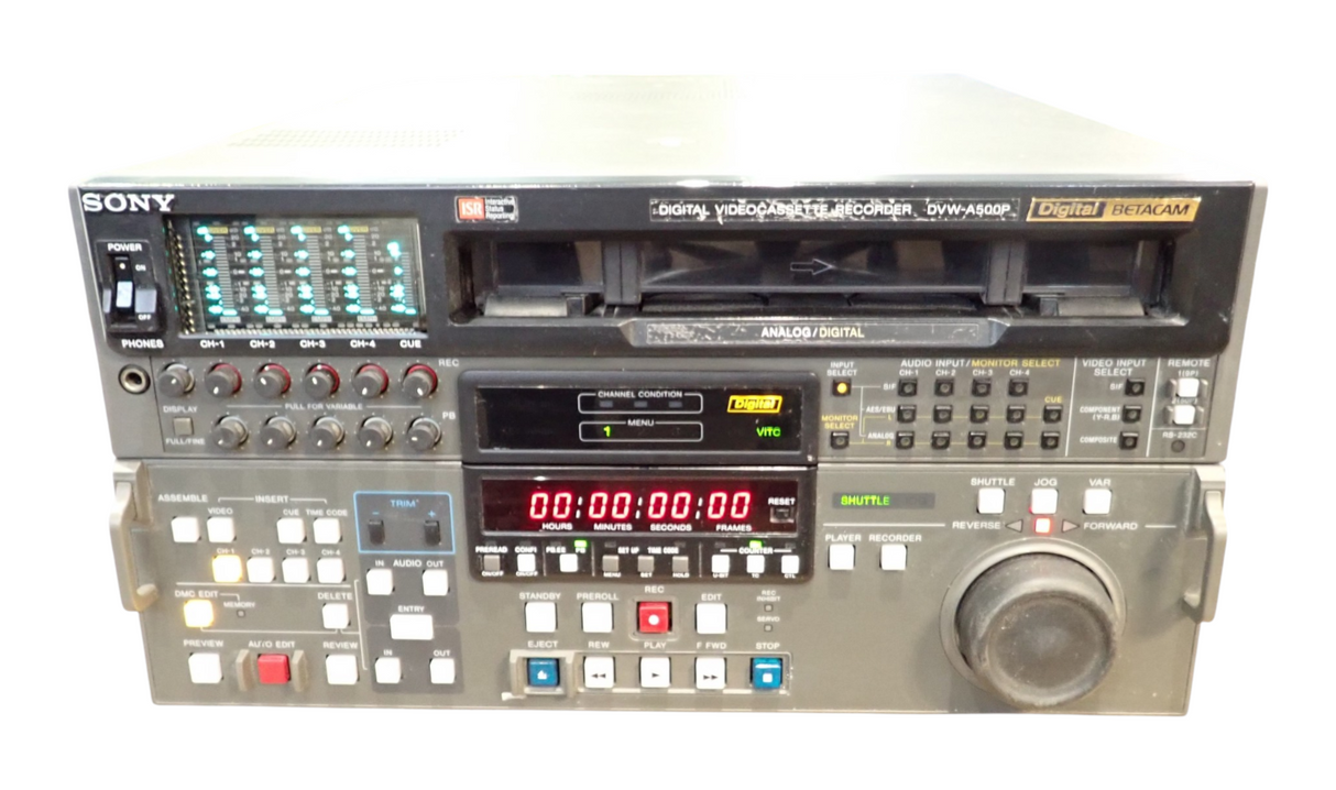 Sony DVWA500P Digital Betacam Video Cassette Player Recorder + Case3