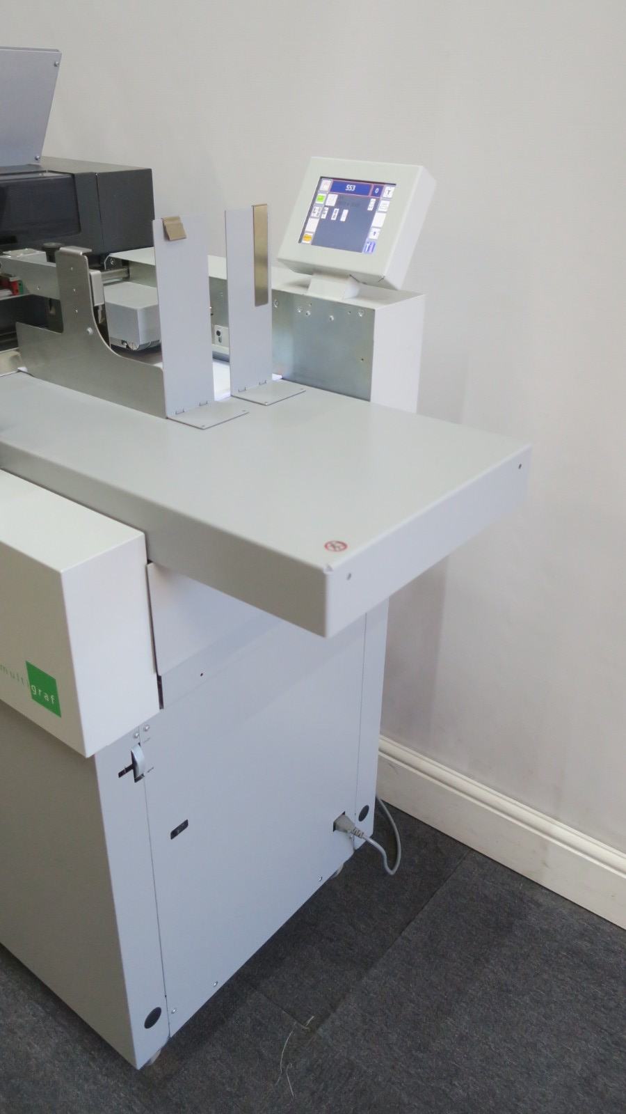 Multigraf Touchline CF375 Eurofold Paper Auto Digital Creaser Folder Machine5