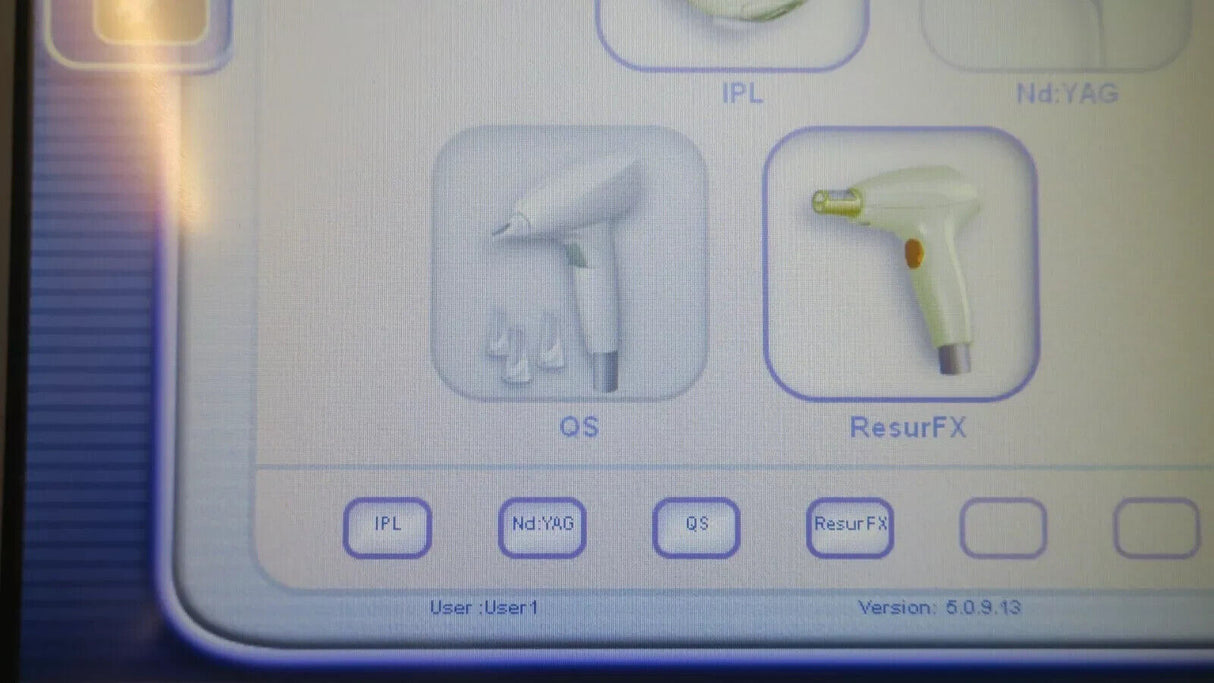 Lumenis M22 IPL ResurFX Nd:YAG Q-Switch HR Acne Laser Tattoo Removal Machine