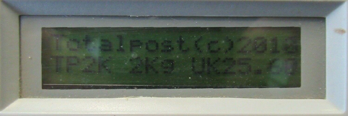 Total PostWeigh TP2000 2KG Postal Scale Mailroom Mailing Postage System Post