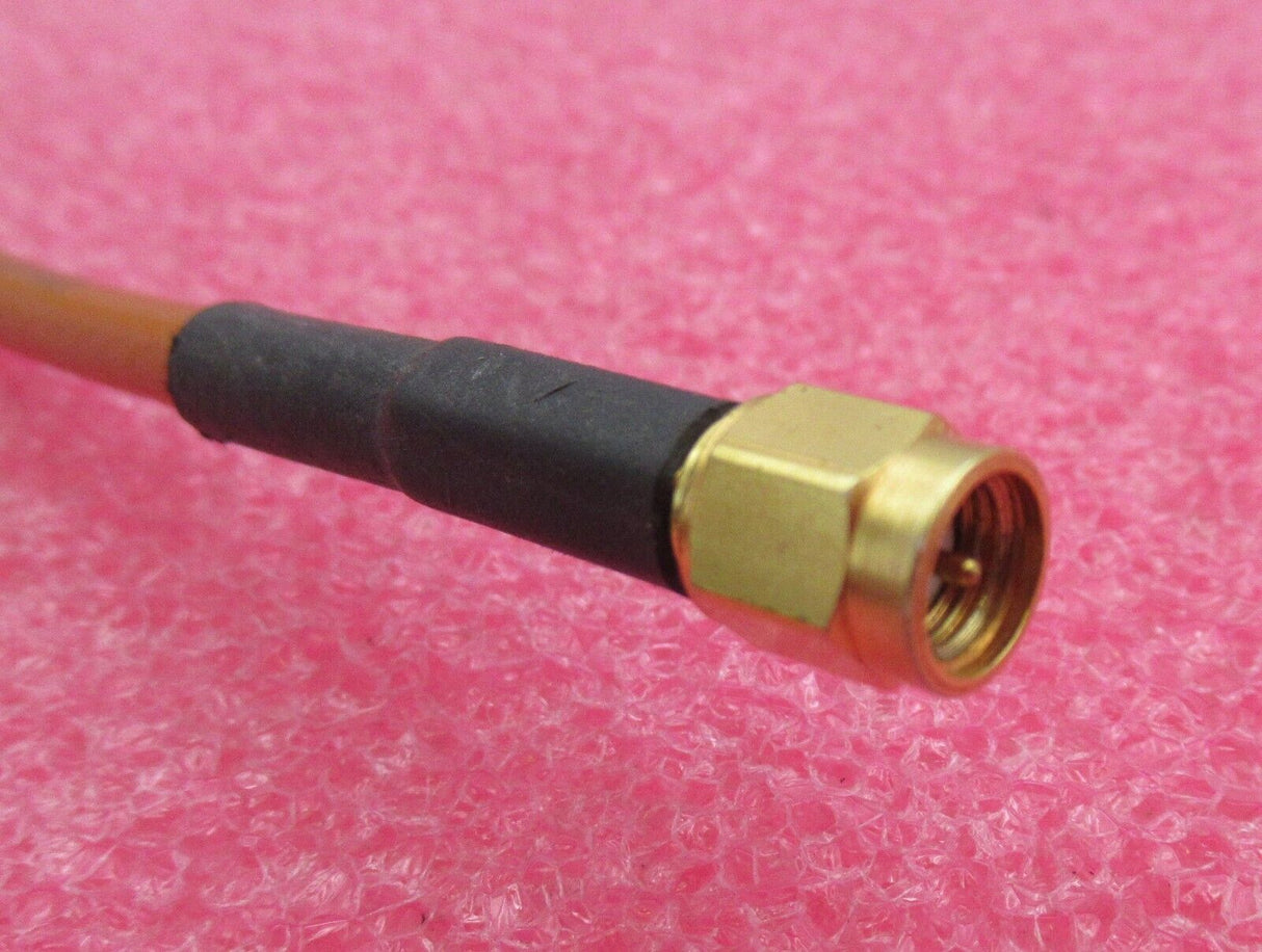 SMA Plug Male Straight To SMA Plug Male Straight 1.2M Orange Coaxial RF Cable