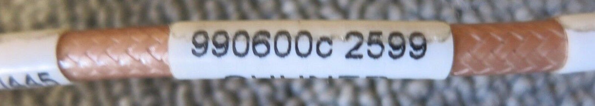 Huber & Suhner 990600C Right Angle N plug Male To Male 20cm Coaxial RF Test Cable