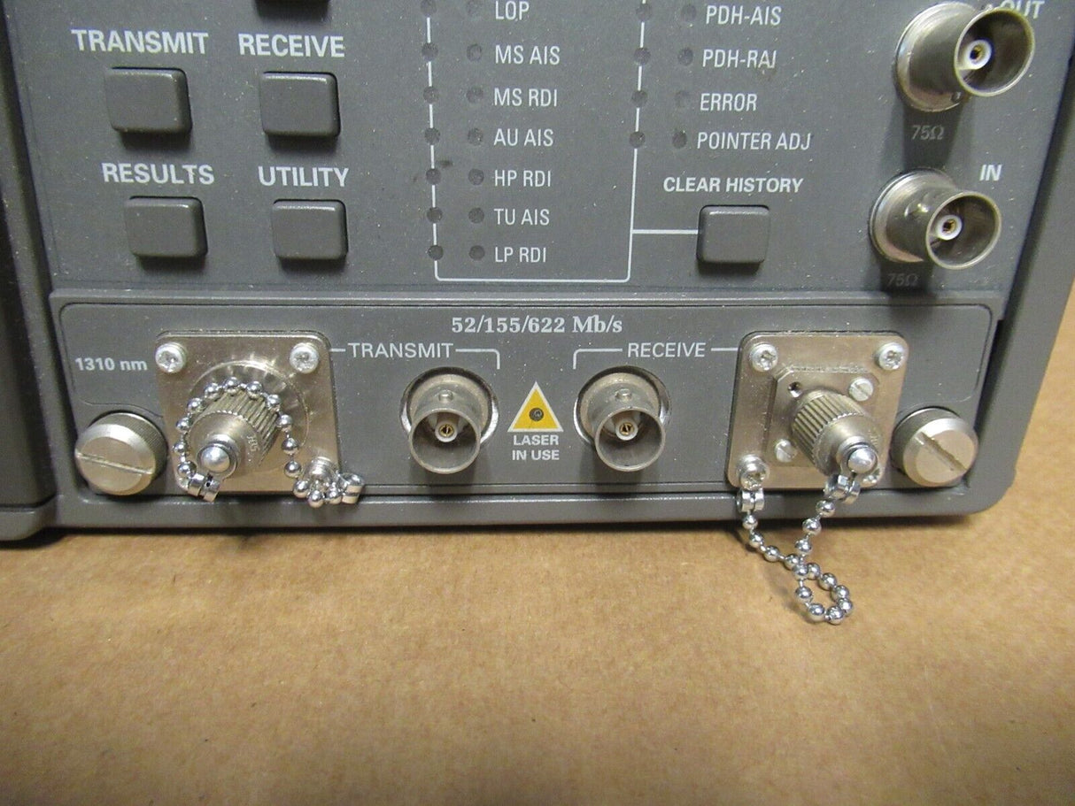 Tektronix CTS850 SDH Test Set Opt.04,14,38 + Fiber Optic Plug-In 52,155,622Mb/s