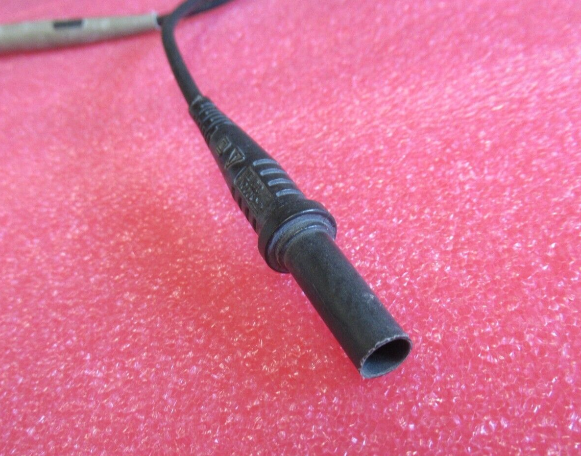 HP Agilent Black Cable Only Category 3 1000V 10A Test Probe