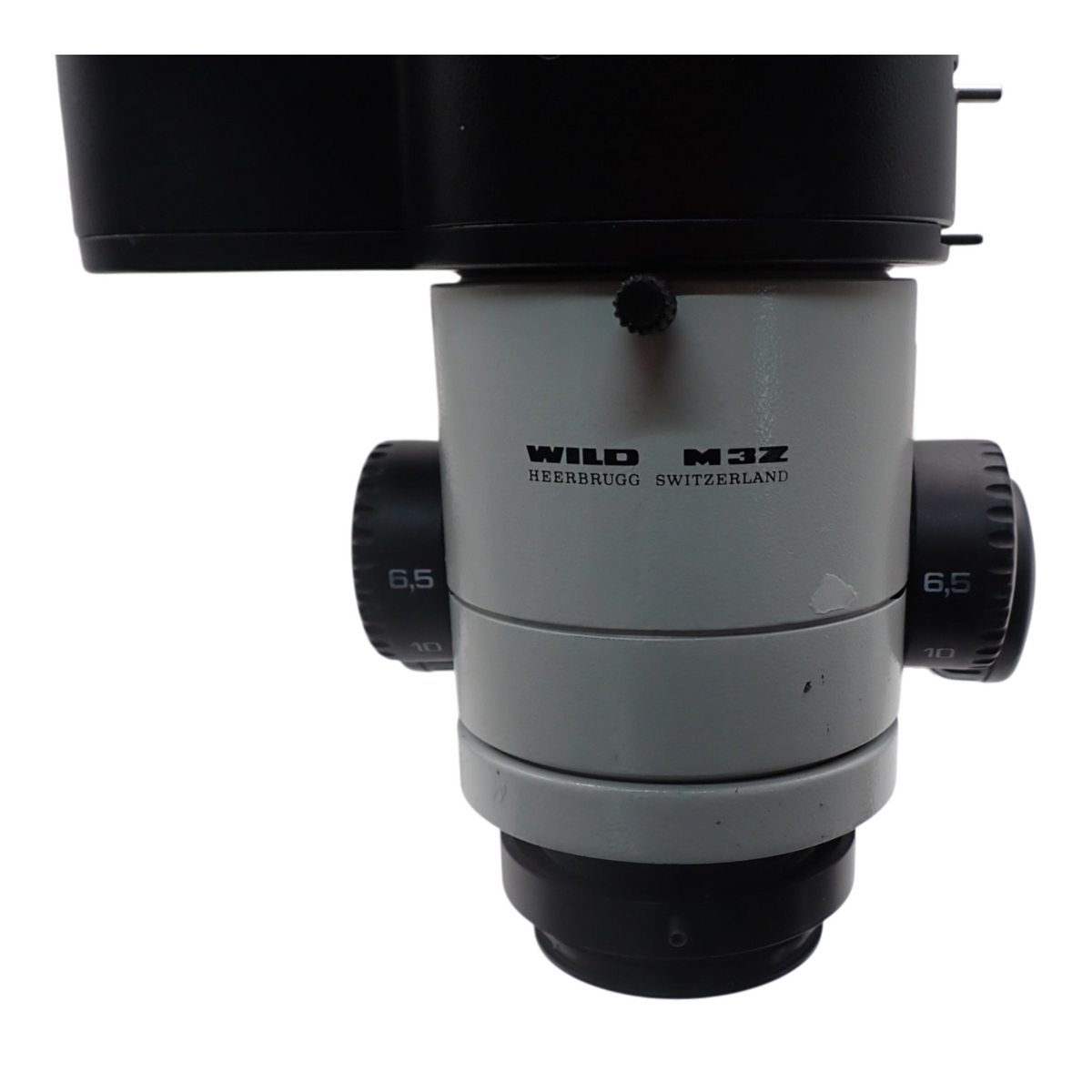 Heerbrugg Wild M3Z StereoZoom Microscope W/ Polytec 20801 20 Light Source+ Stand5