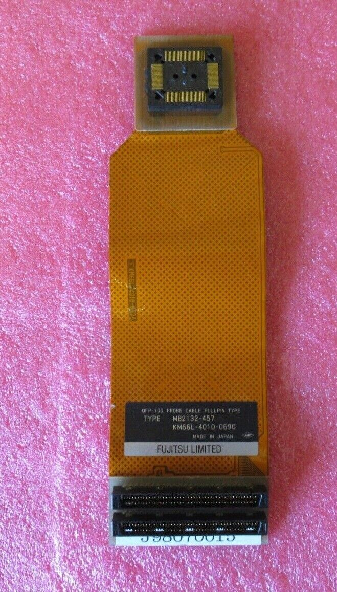 Fujitsu MB2132-457 KM66L-4010-0690 QFP-100 Probe Cable Fullpin Type