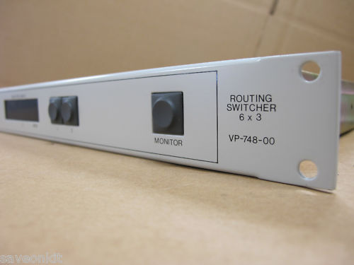 Dwight Cavendish VP-748-00 Routing Switch 6x3