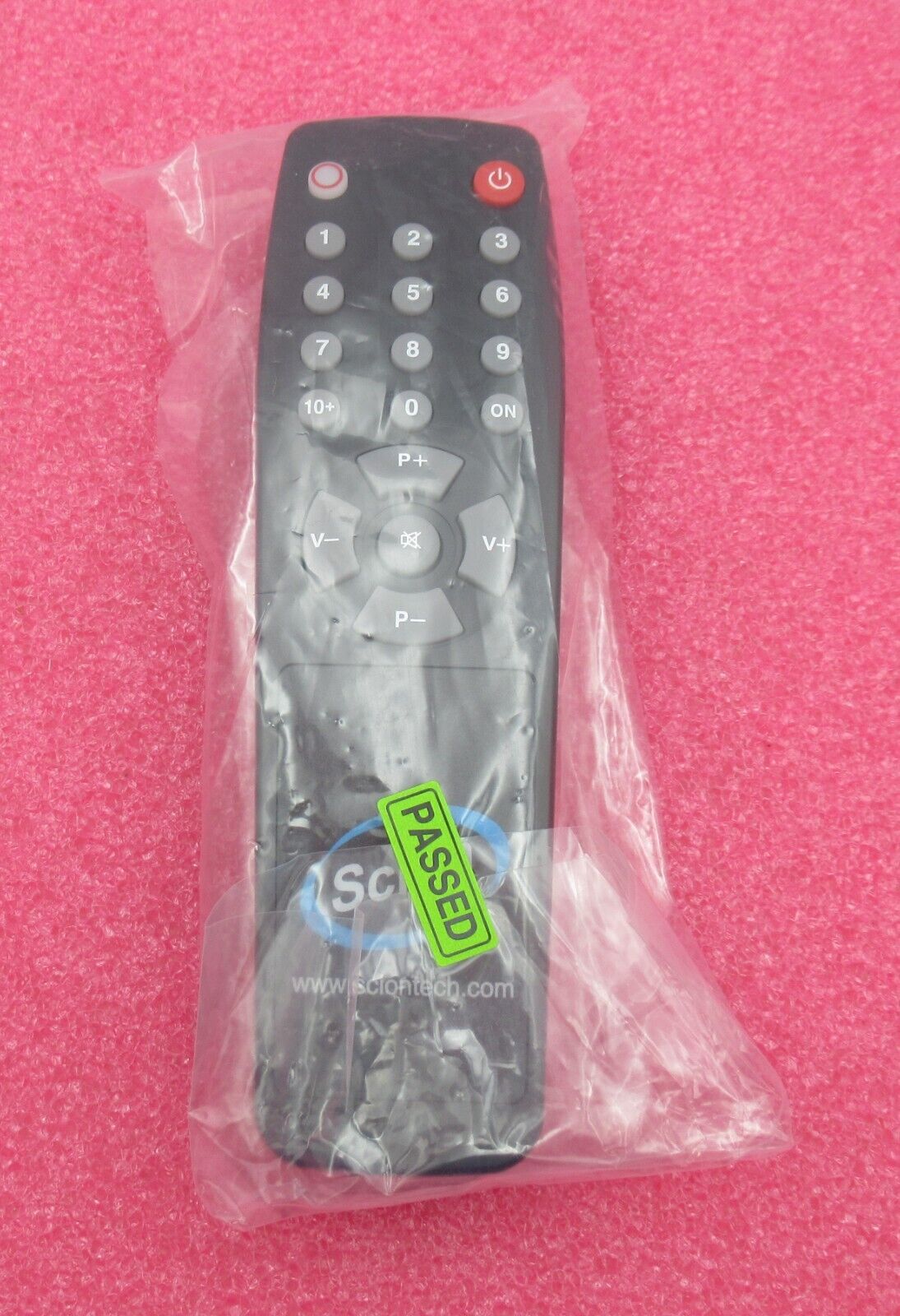 NEW Scion 13 Numeric Keys Programmable Infra-Red Remote Control Black PRO-0201