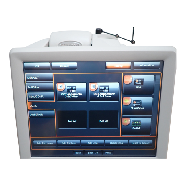 Topcon 3D Oct 1 Maestro 2 Optical Coherence Tomography Fundus Robotic Camera OCT13