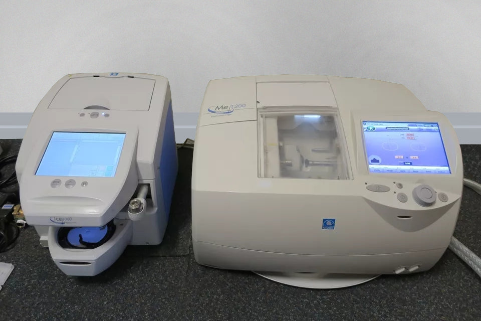 Nidek 3D Drilling Groover Glasses Lens Edger ME-1200 PLB-8S ICE-1000 Autoblocker