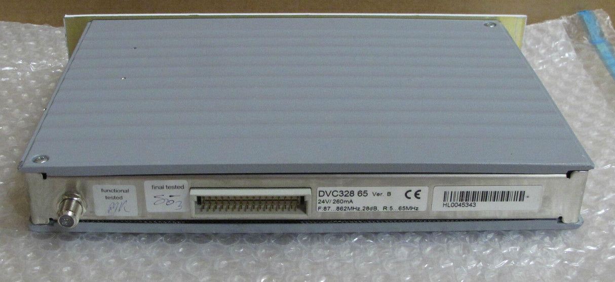 Teleste DVC328-65 Wideband Amplifier Optical Module, TV Receiving Equipment