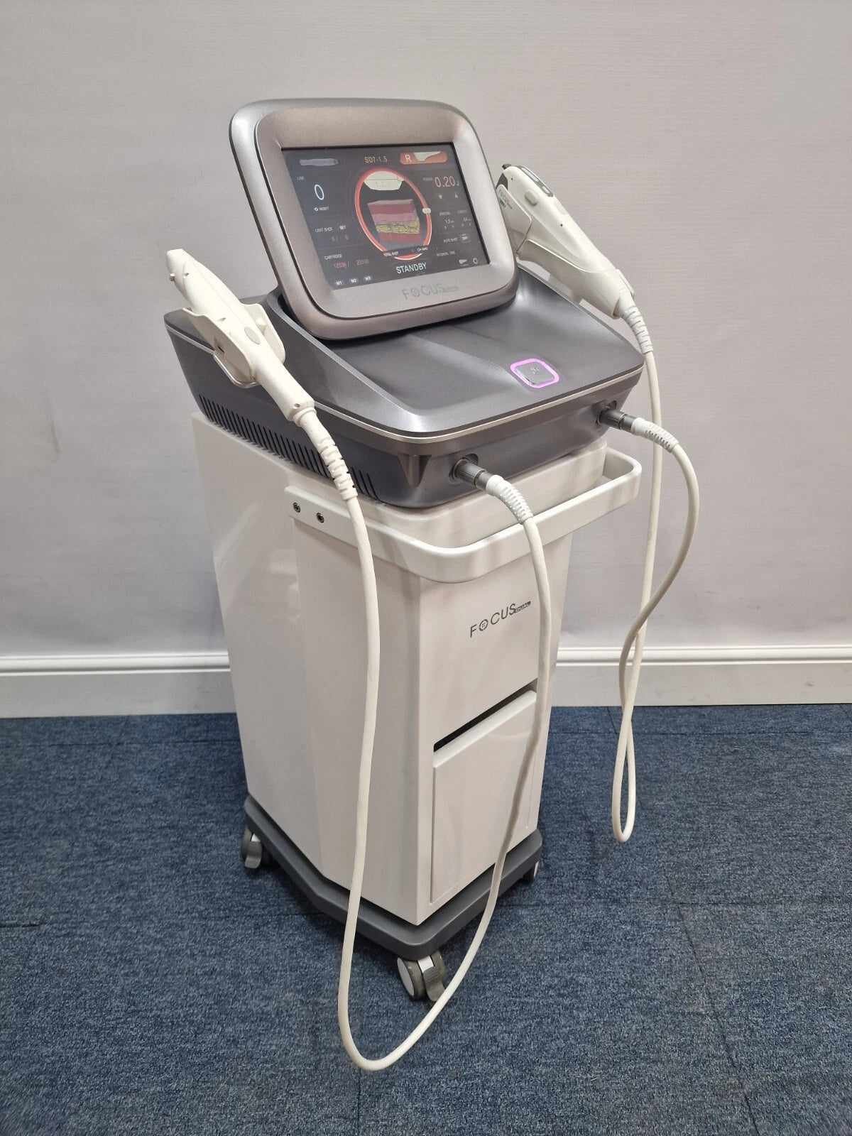 Lynton FOCUS DUAL RF Microneedling HIFU Non-surgical Skin Tighten Beauty Machine