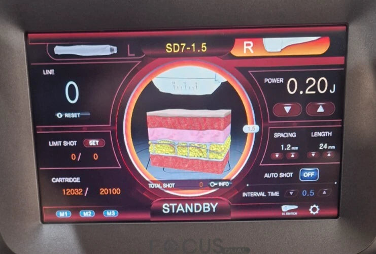 Lynton FOCUS DUAL RF Microneedling HIFU Non-surgical Skin Tighten Beauty Machine