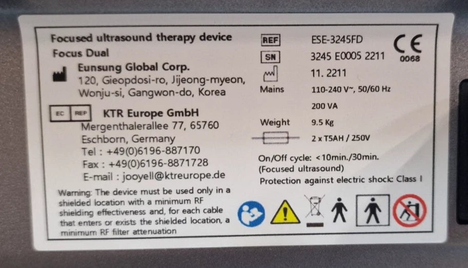 Lynton FOCUS DUAL RF Microneedling HIFU Non-surgical Skin Tighten Beauty Machine