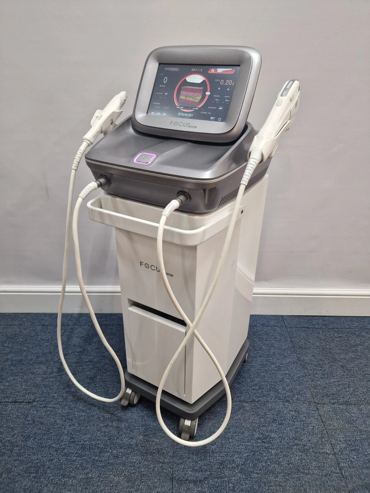 Lynton FOCUS DUAL RF Microneedling HIFU Non-surgical Skin Tighten Beauty Machine